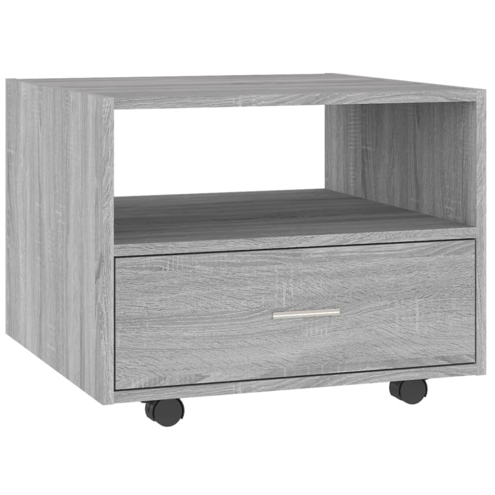 vidaXL Τραπεζάκι Σαλονιού Γκρι Sonoma 55x55x40 εκ. Επεξεργασμένο Ξύλο