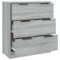 vidaXL Ντουλάπι Γκρι Sonoma 60 x 30 x 70 εκ. από Επεξεργασμένο Ξύλο