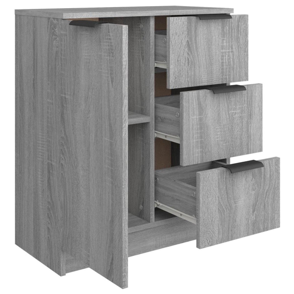 vidaXL Ντουλάπι Γκρι Sonoma 60 x 30 x 70 εκ. από Επεξεργασμένο Ξύλο
