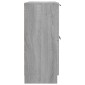 vidaXL Ντουλάπι Γκρι Sonoma 60 x 30 x 70 εκ. από Επεξεργασμένο Ξύλο