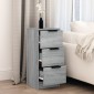 vidaXL Ντουλάπι Γκρι Sonoma 30x30x70 εκ. από Επεξεργασμένο Ξύλο