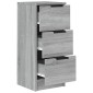 vidaXL Ντουλάπι Γκρι Sonoma 30x30x70 εκ. από Επεξεργασμένο Ξύλο