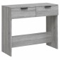 vidaXL Τραπέζι Κονσόλα Γκρι Sonoma 90x36x75 εκ. Επεξεργασμένο Ξύλο