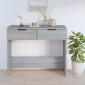 vidaXL Τραπέζι Κονσόλα Γκρι Sonoma 90x36x75 εκ. Επεξεργασμένο Ξύλο