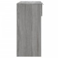 vidaXL Τραπέζι Κονσόλα Γκρι Sonoma 90x36x75 εκ. Επεξεργασμένο Ξύλο