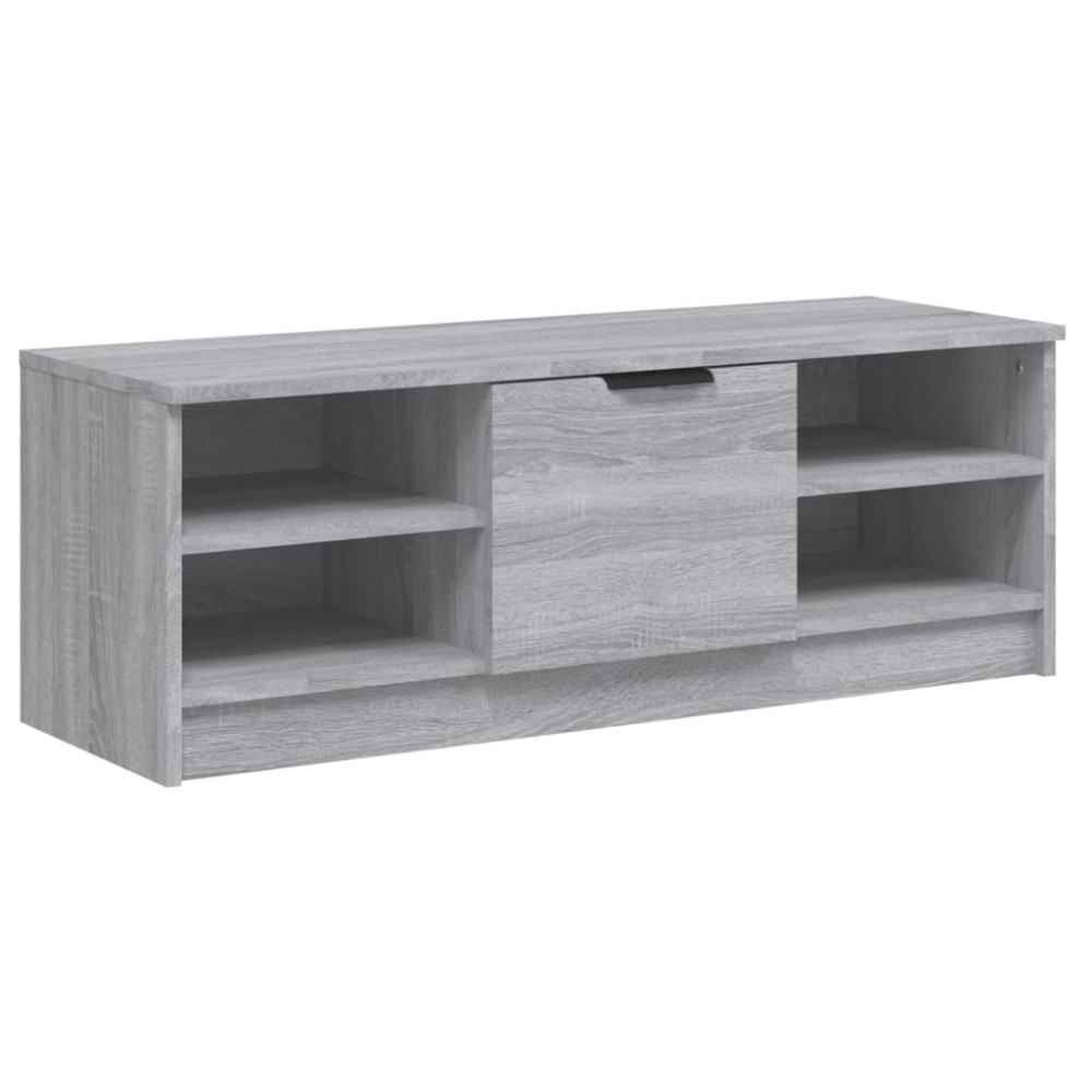 vidaXL Έπιπλο Τηλεόρασης ΓκριSonoma102x35,5x36,5εκ. Επεξεργασμένο Ξύλο