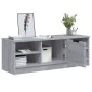 vidaXL Έπιπλο Τηλεόρασης ΓκριSonoma102x35,5x36,5εκ. Επεξεργασμένο Ξύλο