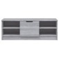 vidaXL Έπιπλο Τηλεόρασης ΓκριSonoma102x35,5x36,5εκ. Επεξεργασμένο Ξύλο