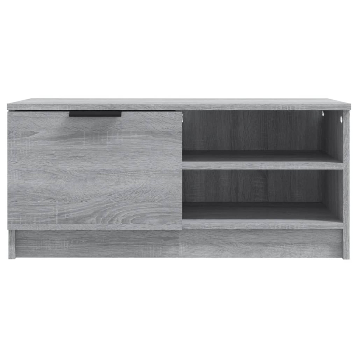 vidaXL Έπιπλα Τηλεόρασης 2 τεμ. Γκρι Sonoma 80x35x36,5 εκ. Επεξ. Ξύλο