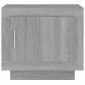 vidaXL Τραπεζάκι Σαλονιού Γκρι Sonoma 51x50x45 εκ. από Επεξεργ. Ξύλο