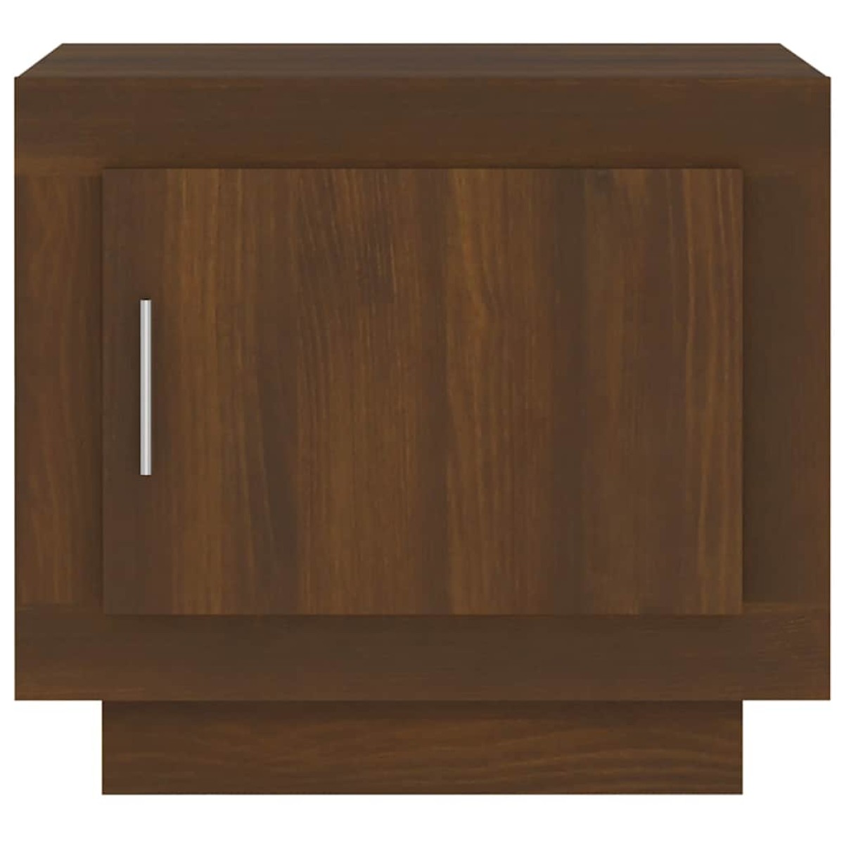 vidaXL Τραπεζάκι Σαλονιού Καφέ Δρυς 51 x 50 x 45 εκ. από Επεξεργ. Ξύλο