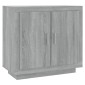 vidaXL Ντουλάπι Γκρι Sonoma 80 x 40 x 75 εκ. από Επεξεργασμένο Ξύλο
