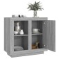 vidaXL Ντουλάπι Γκρι Sonoma 80 x 40 x 75 εκ.