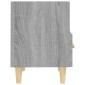 vidaXL Κομοδίνο Γκρι Sonoma 40 x 35 x 47 εκ.