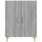vidaXL Ντουλάπι Γκρι Sonoma 70 x 34 x 90 εκ. από Επεξεργασμένο Ξύλο