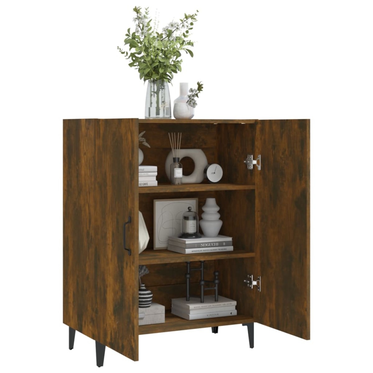 vidaXL Ντουλάπι Καπνιστή Δρυς 70 x 34 x 90 εκ. Επεξεργασμένο Ξύλο