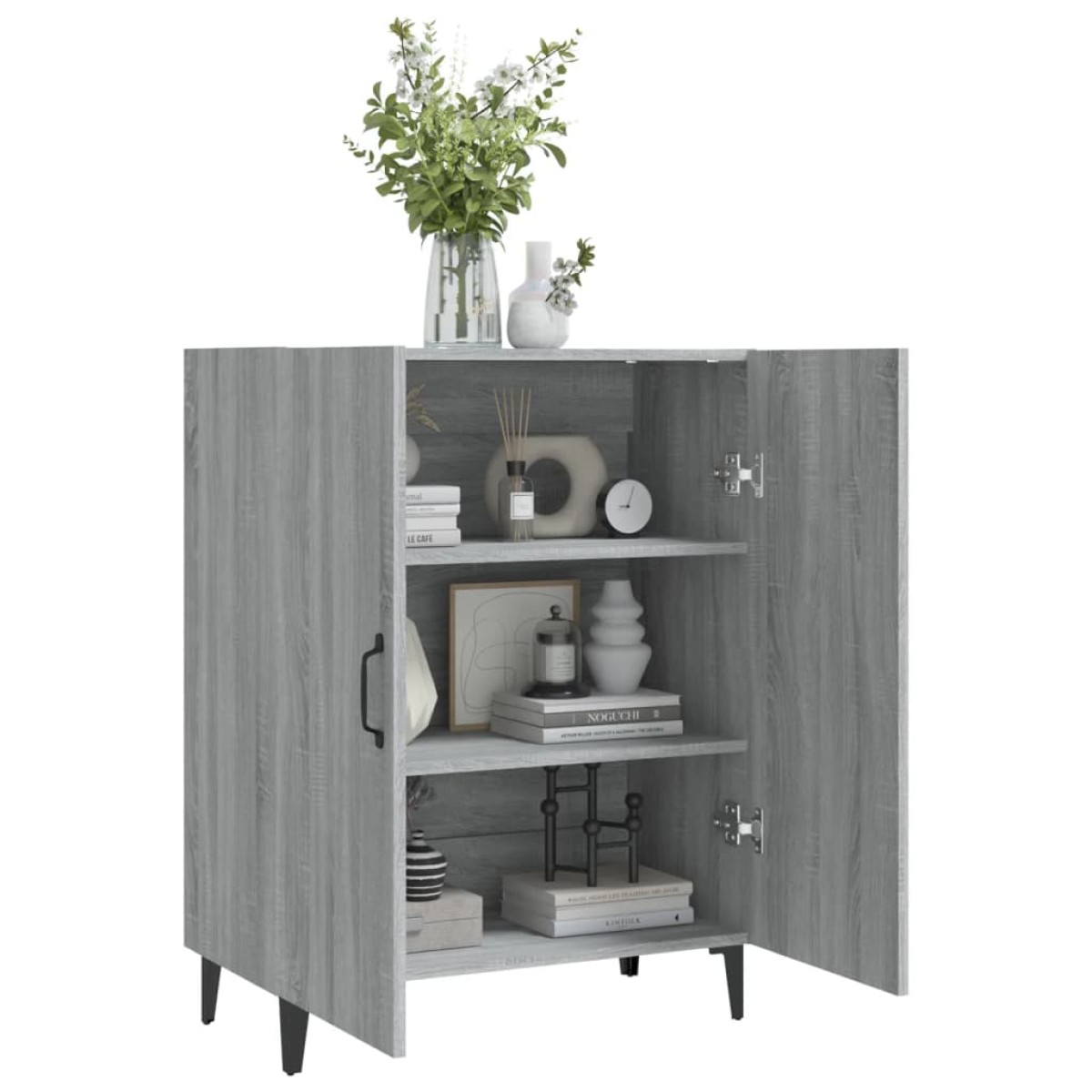 vidaXL Ντουλάπι Γκρι Sonoma 70 x 34 x 90 εκ. από Επεξεργασμένο Ξύλο