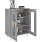 vidaXL Ντουλάπι Γκρι Sonoma 69,5 x 34 x 90 εκ. από Επεξεργασμένο Ξύλο