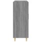 vidaXL Ντουλάπι Γκρι Sonoma 69,5 x 34 x 90 εκ. από Επεξεργασμένο Ξύλο