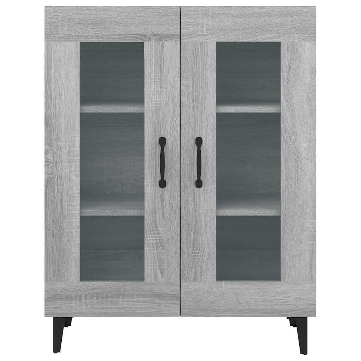 vidaXL Ντουλάπι Γκρι Sonoma 69,5 x 34 x 90 εκ. από Επεξεργασμένο Ξύλο