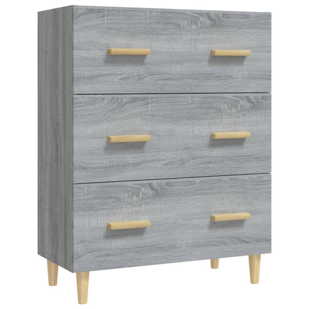 vidaXL Ντουλάπι Γκρι Sonoma 70 x 34 x 90 εκ. από Επεξεργασμένο Ξύλο