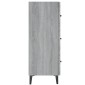vidaXL Ντουλάπι Γκρι Sonoma 69,5 x 34 x 90 εκ. από Επεξεργασμένο Ξύλο