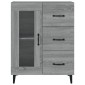vidaXL Ντουλάπι Γκρι Sonoma 69,5 x 34 x 90 εκ. από Επεξεργασμένο Ξύλο