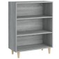 vidaXL Ντουλάπι Γκρι sonoma 69,5 x 32,5 x 90εκ. από Επεξεργασμένο Ξύλο
