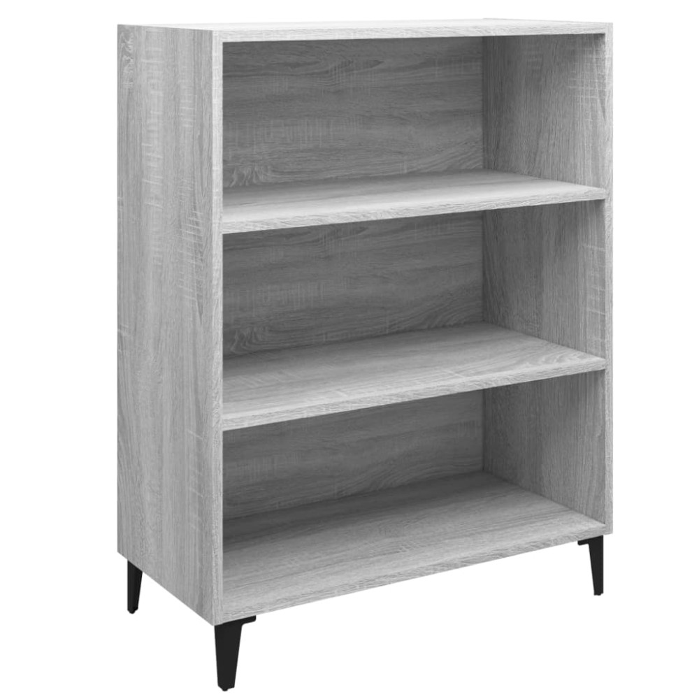 vidaXL Ντουλάπι Γκρι sonoma 69,5 x 32,5 x 90εκ. από Επεξεργασμένο Ξύλο