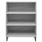 vidaXL Ντουλάπι Γκρι sonoma 69,5 x 32,5 x 90εκ. από Επεξεργασμένο Ξύλο