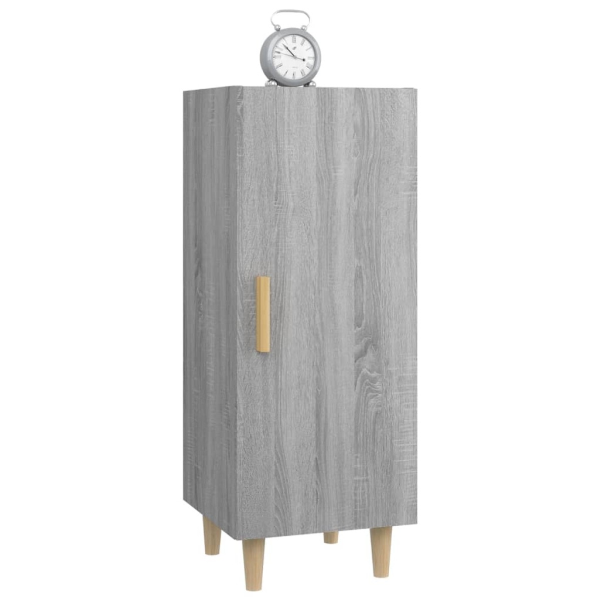 vidaXL Ντουλάπι Γκρι Sonoma 34,5x34x90 εκ. από Επεξεργασμένο Ξύλο