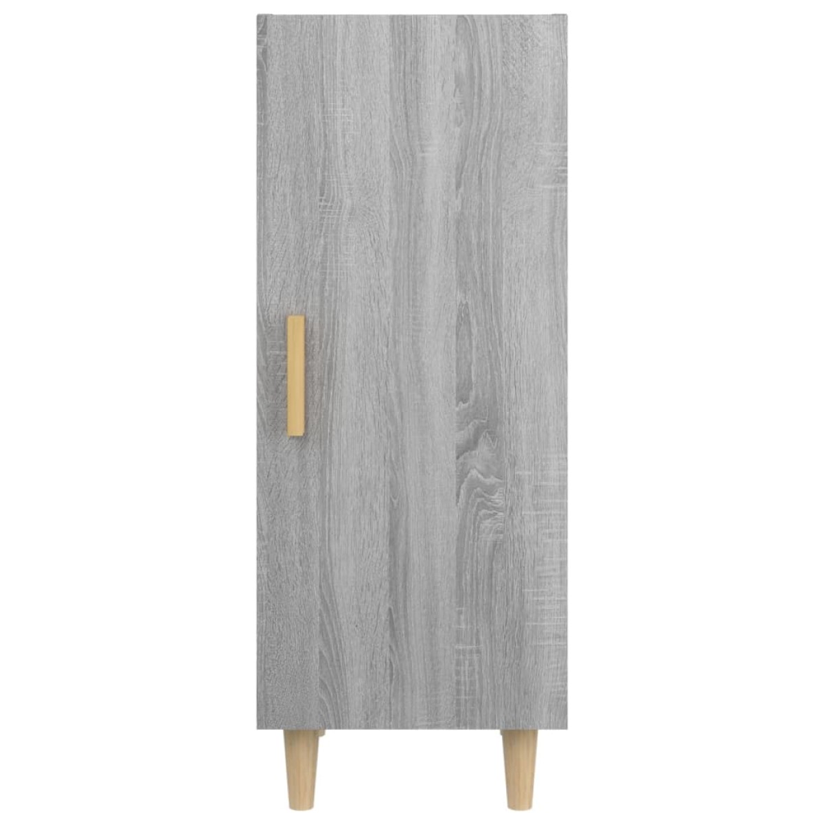 vidaXL Ντουλάπι Γκρι Sonoma 34,5x34x90 εκ. από Επεξεργασμένο Ξύλο