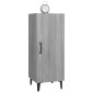 vidaXL Ντουλάπι Γκρι Sonoma 34,5x34x90 εκ. από Επεξεργασμένο Ξύλο
