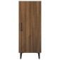 vidaXL Ντουλάπι Καφέ Δρυς 34,5 x 34 x 90 εκ. Επεξεργασμένο Ξύλο