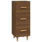 vidaXL Ντουλάπι Καφέ Δρυς 34,5 x 34 x 90 εκ. Επεξεργασμένο Ξύλο