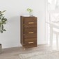 vidaXL Ντουλάπι Καφέ Δρυς 34,5 x 34 x 90 εκ. Επεξεργασμένο Ξύλο