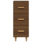vidaXL Ντουλάπι Καφέ Δρυς 34,5 x 34 x 90 εκ. Επεξεργασμένο Ξύλο
