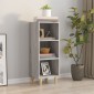 vidaXL Ντουλάπι Γκρι sonoma 34,5x32,5x90εκ. από Επεξεργασμένο Ξύλο