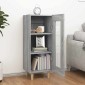 vidaXL Ντουλάπι Γκρι Sonoma 34,5x34x90 εκ. από Επεξεργασμένο Ξύλο