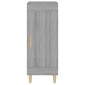 vidaXL Ντουλάπι Γκρι Sonoma 34,5x34x90 εκ. από Επεξεργασμένο Ξύλο