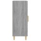 vidaXL Ντουλάπι Γκρι Sonoma 34,5x34x90 εκ. από Επεξεργασμένο Ξύλο