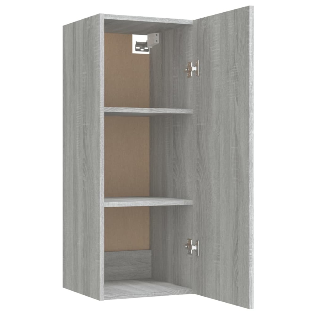 vidaXL Ντουλάπι Τοίχου Γκρι sonoma 34,5x34x90 εκ. Επεξεργασμένο Ξύλο