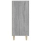 vidaXL Ντουλάπι Γκρι Sonoma 90 x 34 x 80 εκ. από Επεξεργασμένο Ξύλο