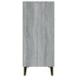 vidaXL Ντουλάπι Γκρι Sonoma 90 x 34 x 80 εκ. από Επεξεργασμένο Ξύλο