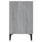 vidaXL Μπουφές Γκρι Sonoma 100 x 36 x 60 εκ. από Επεξεργασμένο Ξύλο