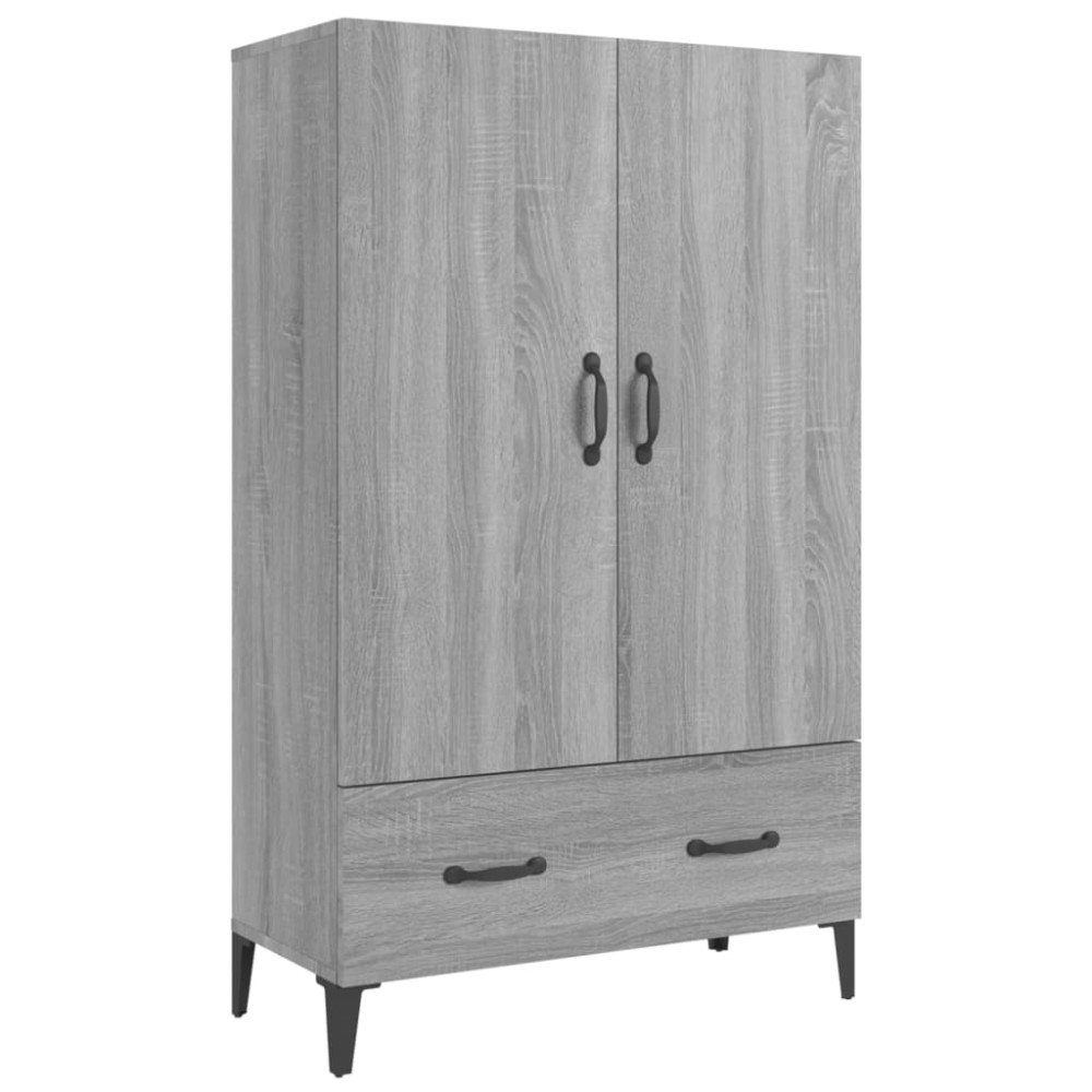 vidaXL Ντουλάπα Γκρι Sonoma 70 x 31 x 115 εκ. από Επεξεργασμένο Ξύλο