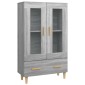 vidaXL Ντουλάπα Γκρι Sonoma 70 x 31 x 115 εκ. από Επεξεργασμένο Ξύλο