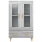 vidaXL Ντουλάπα Γκρι Sonoma 70 x 31 x 115 εκ. από Επεξεργασμένο Ξύλο