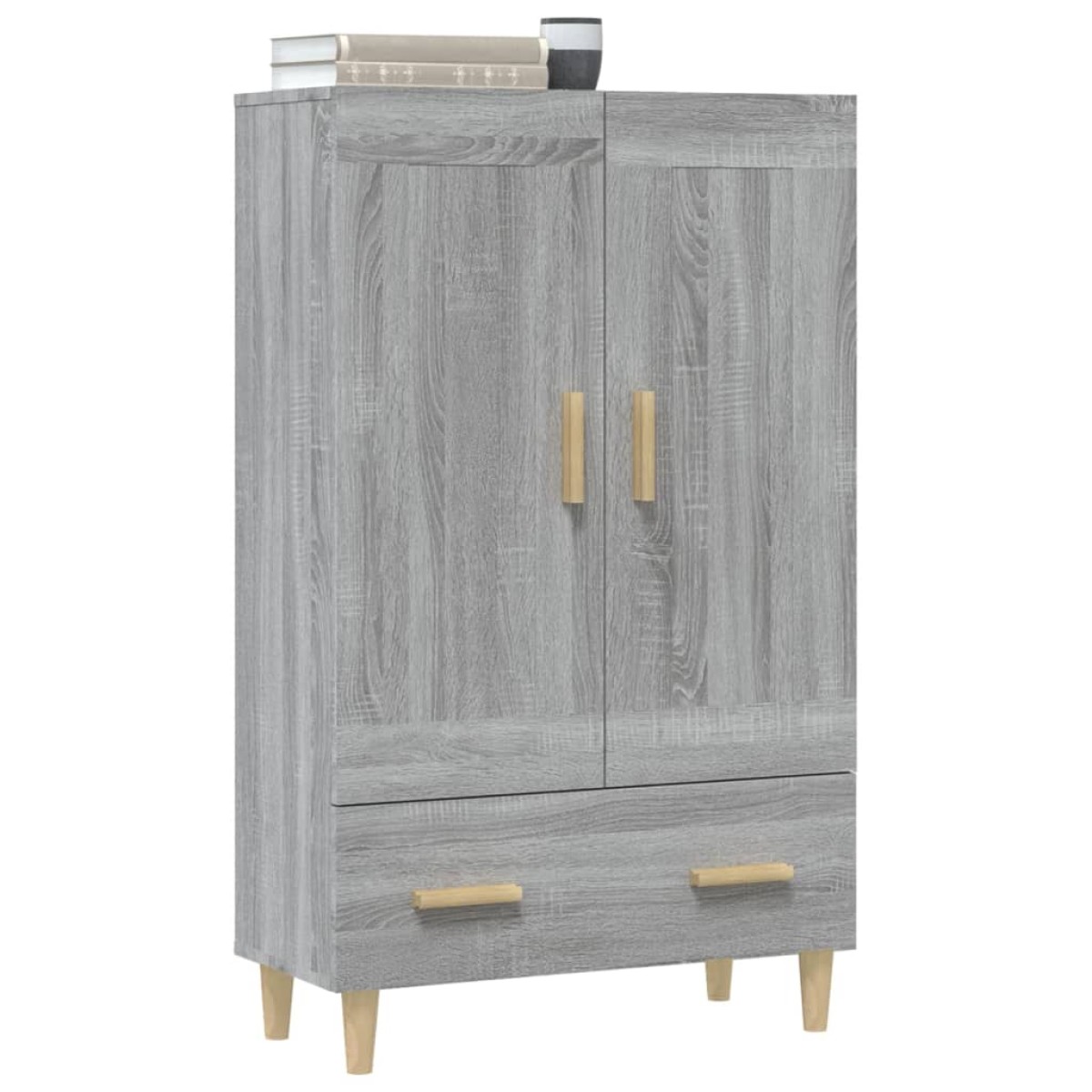 vidaXL Ντουλάπα Γκρι Sonoma 70 x 31 x 115 εκ. από Επεξεργασμένο Ξύλο