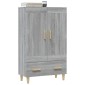 vidaXL Ντουλάπα Γκρι Sonoma 70 x 31 x 115 εκ. από Επεξεργασμένο Ξύλο